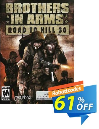 Brothers in Arms: Road to Hill 30 PC Coupon, discount Brothers in Arms: Road to Hill 30 PC Deal 2024 CDkeys. Promotion: Brothers in Arms: Road to Hill 30 PC Exclusive Sale offer 