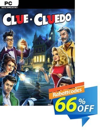 Clue/Cluedo: The Classic Mystery Game PC Coupon, discount Clue/Cluedo: The Classic Mystery Game PC Deal 2024 CDkeys. Promotion: Clue/Cluedo: The Classic Mystery Game PC Exclusive Sale offer 