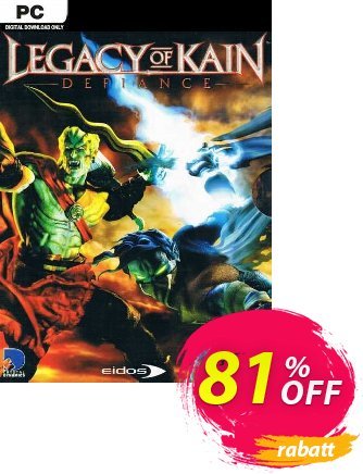 Legacy of Kain: Defiance PC Coupon, discount Legacy of Kain: Defiance PC Deal 2024 CDkeys. Promotion: Legacy of Kain: Defiance PC Exclusive Sale offer 