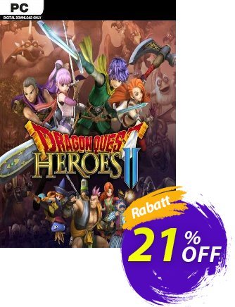 Dragon Quest Heroes II PC Coupon, discount Dragon Quest Heroes II PC Deal 2024 CDkeys. Promotion: Dragon Quest Heroes II PC Exclusive Sale offer 