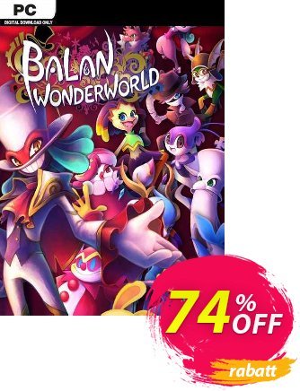 Balan Wonderworld PC Coupon, discount Balan Wonderworld PC Deal 2024 CDkeys. Promotion: Balan Wonderworld PC Exclusive Sale offer 