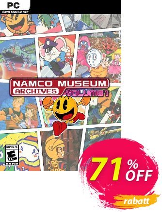 Namco Museum Archives Volume 1 PC Gutschein Namco Museum Archives Volume 1 PC Deal 2024 CDkeys Aktion: Namco Museum Archives Volume 1 PC Exclusive Sale offer 