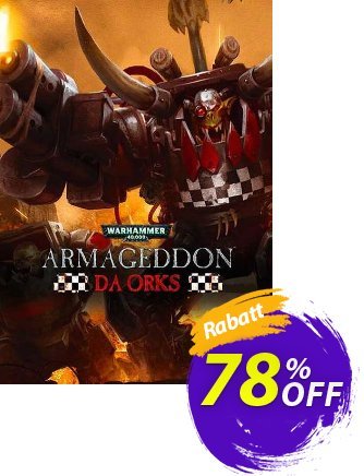 Warhammer 40,000: Armageddon - Da Orks PC discount coupon Warhammer 40,000: Armageddon - Da Orks PC Deal 2024 CDkeys - Warhammer 40,000: Armageddon - Da Orks PC Exclusive Sale offer 