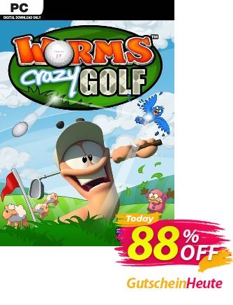 Worms Crazy Golf PC Coupon, discount Worms Crazy Golf PC Deal 2024 CDkeys. Promotion: Worms Crazy Golf PC Exclusive Sale offer 