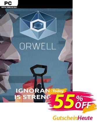 Orwell: Ignorance is Strength PC Coupon, discount Orwell: Ignorance is Strength PC Deal 2024 CDkeys. Promotion: Orwell: Ignorance is Strength PC Exclusive Sale offer 