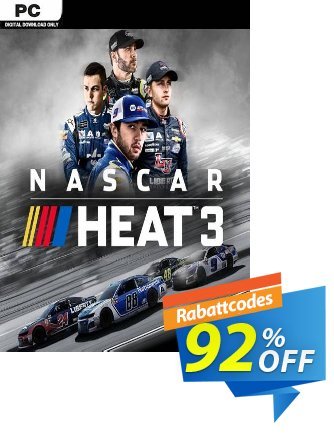 NASCAR Heat 3 PC discount coupon NASCAR Heat 3 PC Deal 2024 CDkeys - NASCAR Heat 3 PC Exclusive Sale offer 