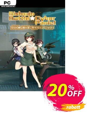 Bishoujo Battle Cyber Panic! PC Coupon, discount Bishoujo Battle Cyber Panic! PC Deal 2024 CDkeys. Promotion: Bishoujo Battle Cyber Panic! PC Exclusive Sale offer 