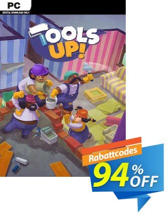 Tools Up! PC Coupon, discount Tools Up! PC Deal 2024 CDkeys. Promotion: Tools Up! PC Exclusive Sale offer 