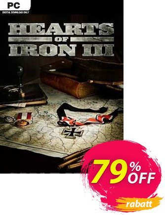 Hearts of Iron III PC Coupon, discount Hearts of Iron III PC Deal 2024 CDkeys. Promotion: Hearts of Iron III PC Exclusive Sale offer 