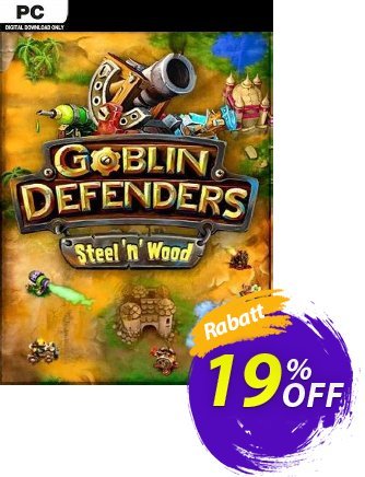 Goblin Defenders: Steel‘n’ Wood PC Coupon, discount Goblin Defenders: Steel‘n’ Wood PC Deal 2024 CDkeys. Promotion: Goblin Defenders: Steel‘n’ Wood PC Exclusive Sale offer 
