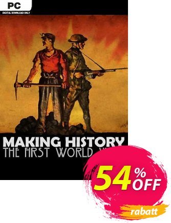 Making History: The First World War PC Coupon, discount Making History: The First World War PC Deal 2024 CDkeys. Promotion: Making History: The First World War PC Exclusive Sale offer 