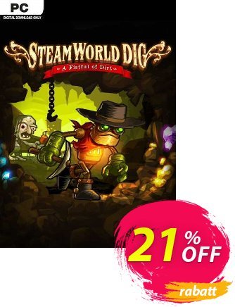 SteamWorld Dig PC Coupon, discount SteamWorld Dig PC Deal 2024 CDkeys. Promotion: SteamWorld Dig PC Exclusive Sale offer 
