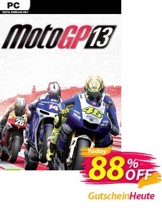 MotoGP 13 PC Coupon, discount MotoGP 13 PC Deal 2024 CDkeys. Promotion: MotoGP 13 PC Exclusive Sale offer 