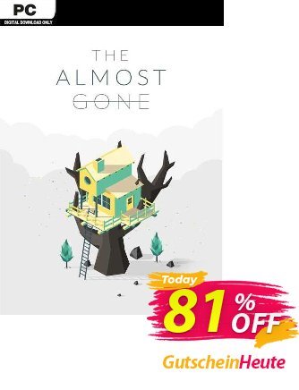 The Almost Gone PC Coupon, discount The Almost Gone PC Deal 2024 CDkeys. Promotion: The Almost Gone PC Exclusive Sale offer 