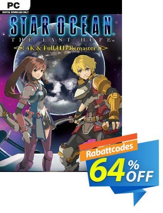 Star Ocean - The Last Hope - 4K & Full HD Remaster PC Coupon, discount Star Ocean - The Last Hope - 4K &amp; Full HD Remaster PC Deal 2024 CDkeys. Promotion: Star Ocean - The Last Hope - 4K &amp; Full HD Remaster PC Exclusive Sale offer 