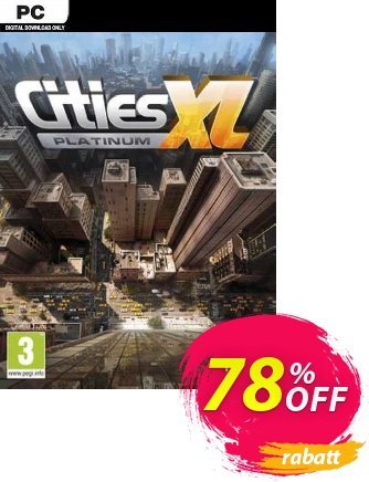 Cities XL Platinum PC discount coupon Cities XL Platinum PC Deal 2024 CDkeys - Cities XL Platinum PC Exclusive Sale offer 