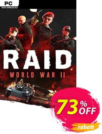 Raid: World War 2 PC Coupon, discount Raid: World War 2 PC Deal 2024 CDkeys. Promotion: Raid: World War 2 PC Exclusive Sale offer 