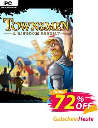 Townsmen - A Kingdom Rebuilt PC Gutschein Townsmen - A Kingdom Rebuilt PC Deal 2024 CDkeys Aktion: Townsmen - A Kingdom Rebuilt PC Exclusive Sale offer 