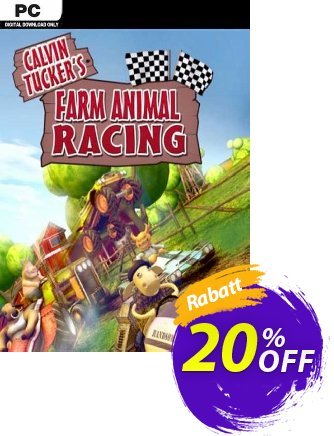 Calvin Tuckers Farm Animal Racing PC Coupon, discount Calvin Tuckers Farm Animal Racing PC Deal 2024 CDkeys. Promotion: Calvin Tuckers Farm Animal Racing PC Exclusive Sale offer 