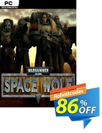 Warhammer 40,000 Space Wolf PC discount coupon Warhammer 40,000 Space Wolf PC Deal 2024 CDkeys - Warhammer 40,000 Space Wolf PC Exclusive Sale offer 
