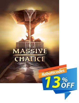 Massive Chalice PC Coupon, discount Massive Chalice PC Deal 2024 CDkeys. Promotion: Massive Chalice PC Exclusive Sale offer 