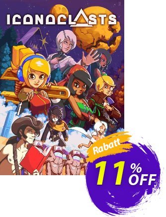 Iconoclasts PC Coupon, discount Iconoclasts PC Deal 2024 CDkeys. Promotion: Iconoclasts PC Exclusive Sale offer 