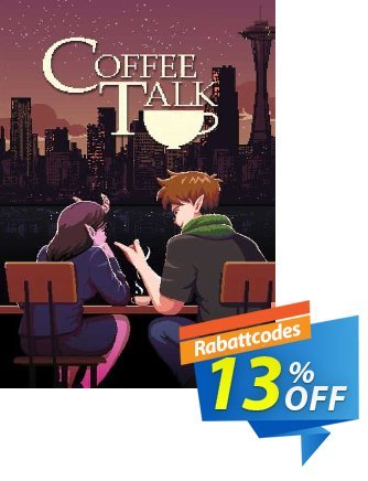 Coffee Talk PC Coupon, discount Coffee Talk PC Deal 2024 CDkeys. Promotion: Coffee Talk PC Exclusive Sale offer 