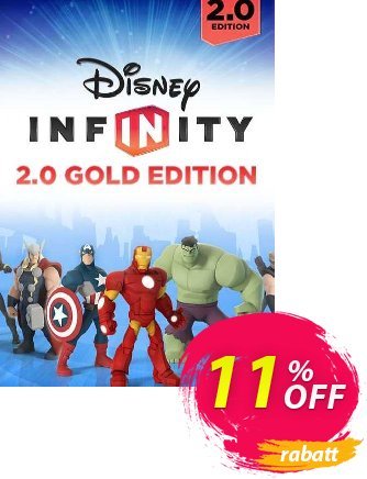Disney Infinity 2.0: Gold Edition PC Gutschein Disney Infinity 2.0: Gold Edition PC Deal 2024 CDkeys Aktion: Disney Infinity 2.0: Gold Edition PC Exclusive Sale offer 