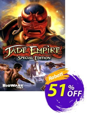 Jade Empire: Special Edition PC Coupon, discount Jade Empire: Special Edition PC Deal 2024 CDkeys. Promotion: Jade Empire: Special Edition PC Exclusive Sale offer 