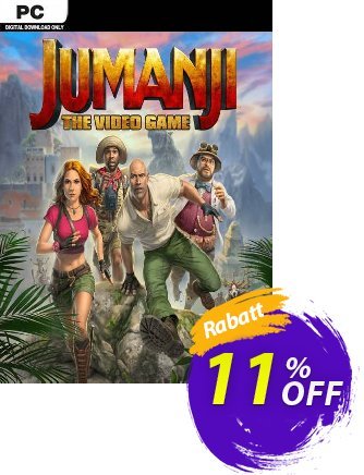 JUMANJI: The Video Game PC Coupon, discount JUMANJI: The Video Game PC Deal 2024 CDkeys. Promotion: JUMANJI: The Video Game PC Exclusive Sale offer 