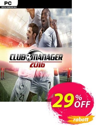Club Manager 2016 PC Coupon, discount Club Manager 2016 PC Deal 2024 CDkeys. Promotion: Club Manager 2016 PC Exclusive Sale offer 