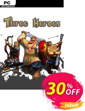 Three Heroes PC Gutschein Three Heroes PC Deal 2024 CDkeys Aktion: Three Heroes PC Exclusive Sale offer 