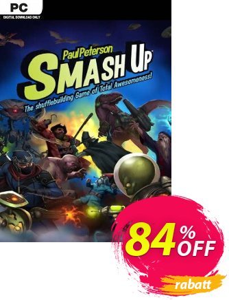 Smash Up PC Coupon, discount Smash Up PC Deal 2024 CDkeys. Promotion: Smash Up PC Exclusive Sale offer 