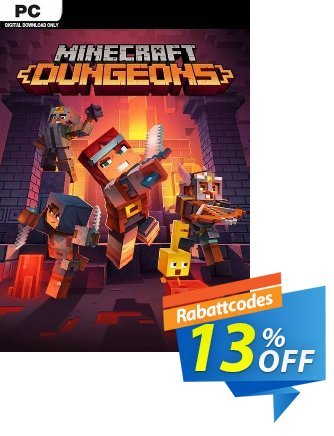 Minecraft Dungeons PC (Steam) Coupon, discount Minecraft Dungeons PC (Steam) Deal 2024 CDkeys. Promotion: Minecraft Dungeons PC (Steam) Exclusive Sale offer 
