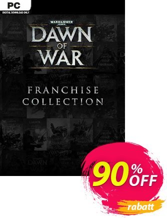 Dawn of War: Franchise Pack PC Coupon, discount Dawn of War: Franchise Pack PC Deal 2024 CDkeys. Promotion: Dawn of War: Franchise Pack PC Exclusive Sale offer 