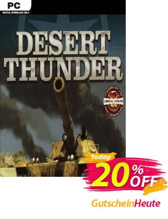 Desert Thunder PC Coupon, discount Desert Thunder PC Deal 2024 CDkeys. Promotion: Desert Thunder PC Exclusive Sale offer 