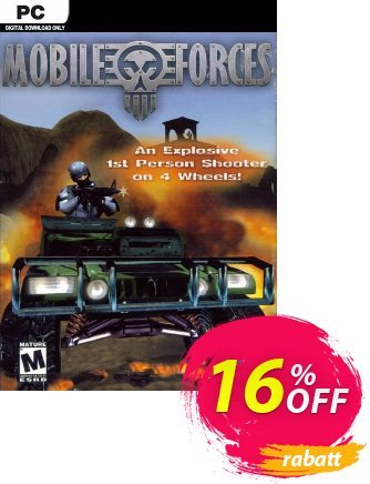 Mobile Forces PC Coupon, discount Mobile Forces PC Deal 2024 CDkeys. Promotion: Mobile Forces PC Exclusive Sale offer 