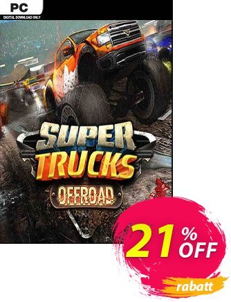 SuperTrucks Offroad PC Coupon, discount SuperTrucks Offroad PC Deal 2024 CDkeys. Promotion: SuperTrucks Offroad PC Exclusive Sale offer 