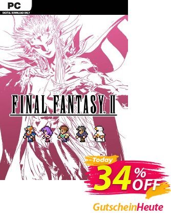 Final Fantasy II Pixel Remaster PC Gutschein Final Fantasy II Pixel Remaster PC Deal 2024 CDkeys Aktion: Final Fantasy II Pixel Remaster PC Exclusive Sale offer 