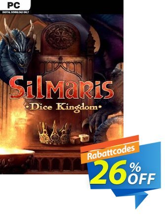 Silmaris: Dice Kingdom PC Coupon, discount Silmaris: Dice Kingdom PC Deal 2024 CDkeys. Promotion: Silmaris: Dice Kingdom PC Exclusive Sale offer 