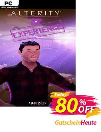 Alterity Experience PC Coupon, discount Alterity Experience PC Deal 2024 CDkeys. Promotion: Alterity Experience PC Exclusive Sale offer 