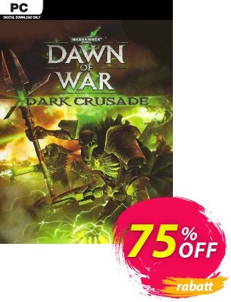 Warhammer 40,000 Dawn of War - Dark Crusade PC Coupon, discount Warhammer 40,000 Dawn of War - Dark Crusade PC Deal 2024 CDkeys. Promotion: Warhammer 40,000 Dawn of War - Dark Crusade PC Exclusive Sale offer 