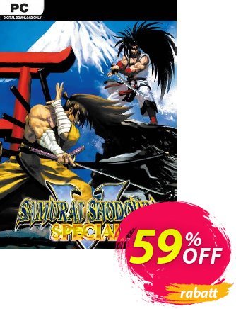 Samurai Shodown V Special PC Coupon, discount Samurai Shodown V Special PC Deal 2024 CDkeys. Promotion: Samurai Shodown V Special PC Exclusive Sale offer 