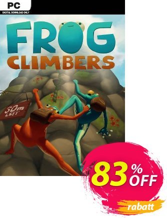 Frog Climbers PC Coupon, discount Frog Climbers PC Deal 2024 CDkeys. Promotion: Frog Climbers PC Exclusive Sale offer 
