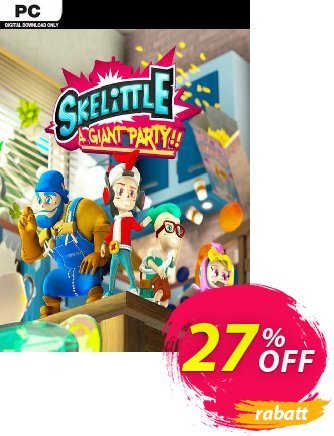 Skelittle: A Giant Party!! PC Coupon, discount Skelittle: A Giant Party!! PC Deal 2024 CDkeys. Promotion: Skelittle: A Giant Party!! PC Exclusive Sale offer 