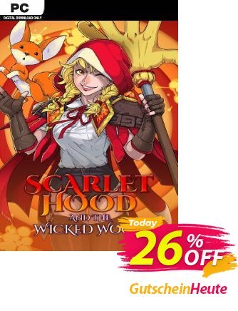 Scarlet Hood and the Wicked Wood PC Coupon, discount Scarlet Hood and the Wicked Wood PC Deal 2024 CDkeys. Promotion: Scarlet Hood and the Wicked Wood PC Exclusive Sale offer 