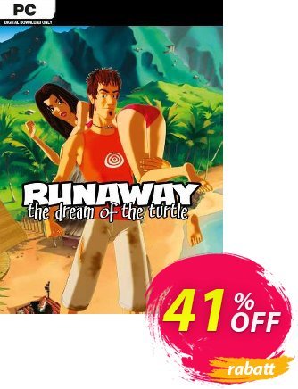 Runaway The Dream of The Turtle PC Coupon, discount Runaway The Dream of The Turtle PC Deal 2024 CDkeys. Promotion: Runaway The Dream of The Turtle PC Exclusive Sale offer 