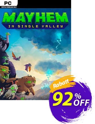 Mayhem in Single Valley PC Coupon, discount Mayhem in Single Valley PC Deal 2024 CDkeys. Promotion: Mayhem in Single Valley PC Exclusive Sale offer 