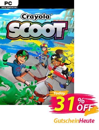 Crayola Scoot PC Coupon, discount Crayola Scoot PC Deal 2024 CDkeys. Promotion: Crayola Scoot PC Exclusive Sale offer 