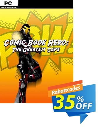 Comic Book Hero: The Greatest Cape PC Coupon, discount Comic Book Hero: The Greatest Cape PC Deal 2024 CDkeys. Promotion: Comic Book Hero: The Greatest Cape PC Exclusive Sale offer 